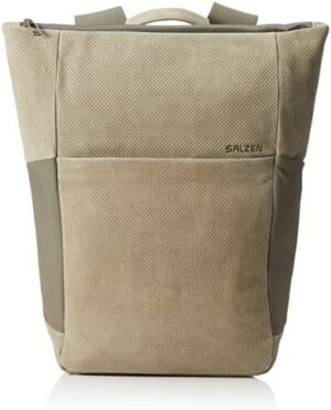 Ergobag Businessrucksack beige Glatte Rindleder