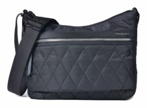 Hedgren Handtasche mit Reißversc schwarz Nylon