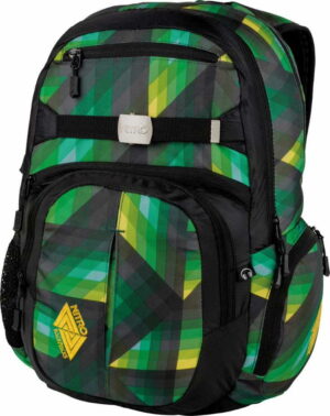 Nitro Snowboards Rucksack HERO 37L grün/bunt