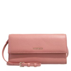 Coccinelle S.p.A. Metallic Soft Wallet Camelia Rosa