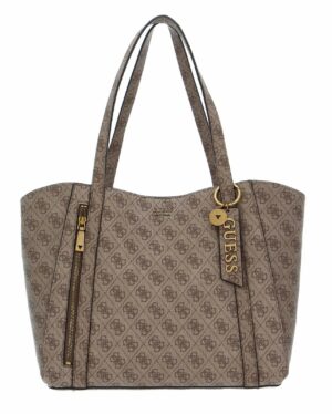 GUESS Shopper Naya Bag in Bag Latte