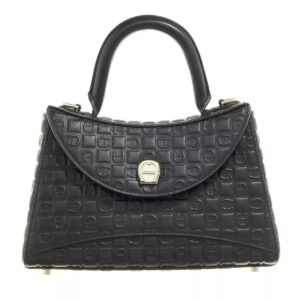 Aigner Satchel schwarz