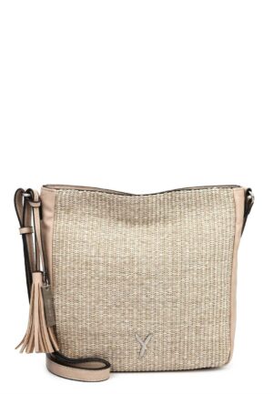 Sina Jo CROSSBAG beige PU