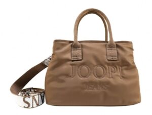 Joop! HANDTASCHE hellbraun Nylon