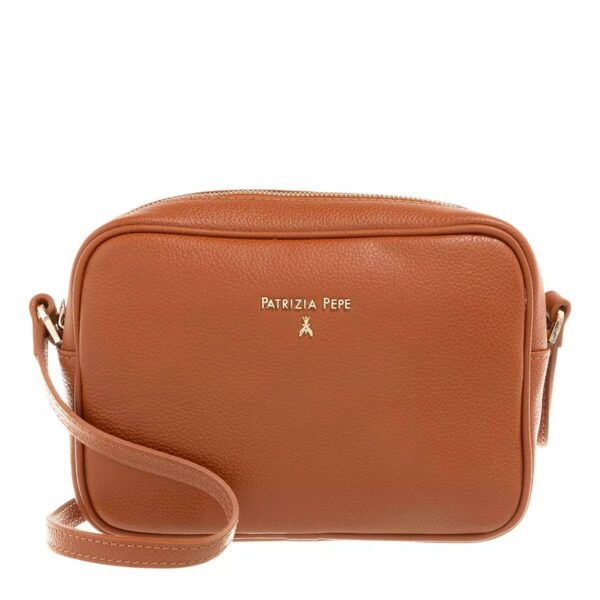 Patrizia Pepe Women Camera Bag cognac