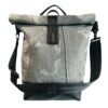 LEONCA Gepäckträgertasche Zeltleinen Olive Hell