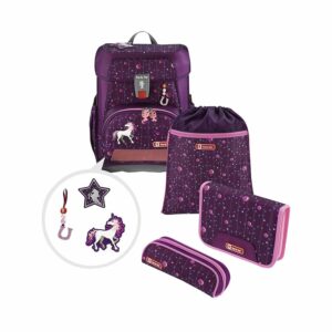 Step by Step Schulrucksack Cloud Set 5tlg. Dreamy Unicorn Nuala Lila