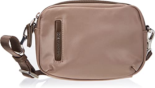 Mandarina Duck Tasche Reißverschluss braun Nylon