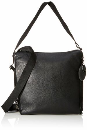 Mandarina Duck Mellow Leather Shoulderbag Nero Schwarz