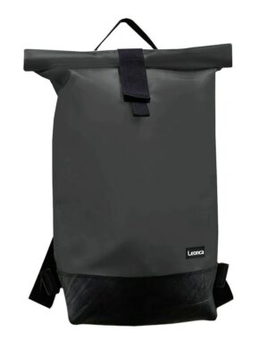 LEONCA Rollrucksack LKW-Plane Anthrazit L