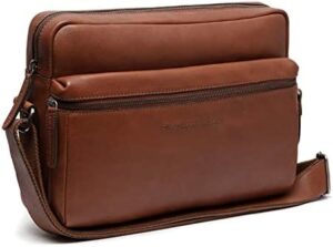 The Chesterfield Brand Messengerbag sand Rindnappaleder