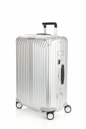 Samsonite Koffer Lite-Box Spinner 69 cm Aluminium Silber