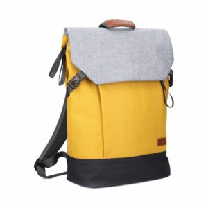 Zwei COMPUTERRUCKSACK gelb Nylon