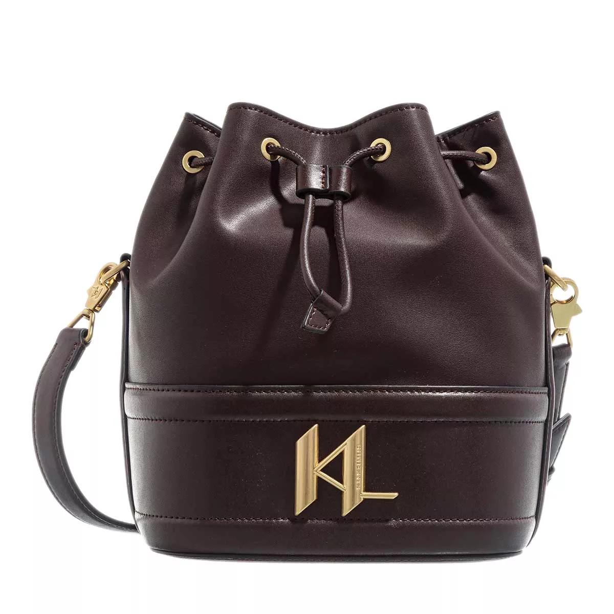 LAGERFELD Bucket Bag braun