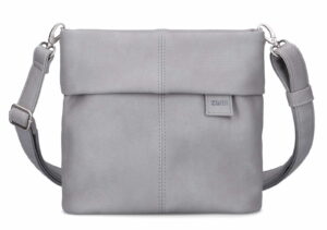 Zwei Umhängetasche Mademoiselle M8 Canvas-Grey Grau