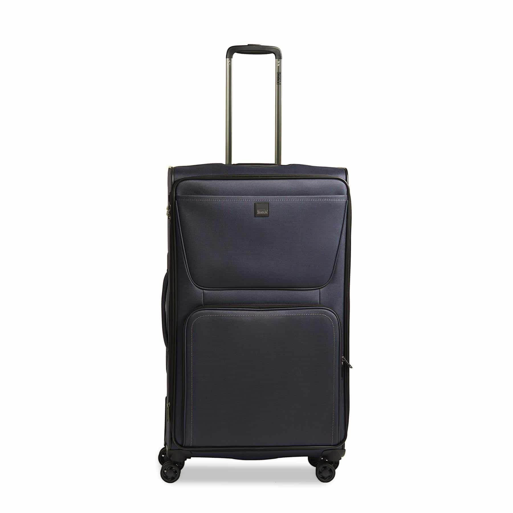 STRATIC 4R-WEICHGEPÄCKTROLLEY Bendigo Light L 84cm blau Polyester