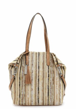 Sina Jo CITYSHOPPER sand Stoff mit Synthetik