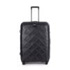 STRATIC Koffer Leather&More L 76 cm Schwarz