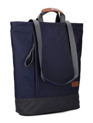 Zwei CITYRUCKSACK dunkelblau Nylon