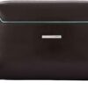Piquadro Handgelenktasche Blue Square Wrist Mogano Braun