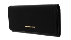 Mandarina Duck Langbörse schwarz glatte Rindleder