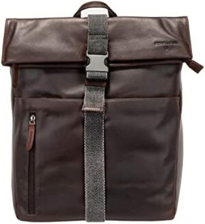 Strellson Businessrucksack braun Fett-/Naturleder