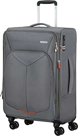 Samsonite 4R-WEICHGEPÄCKTROLLEY hellgrau Nylon