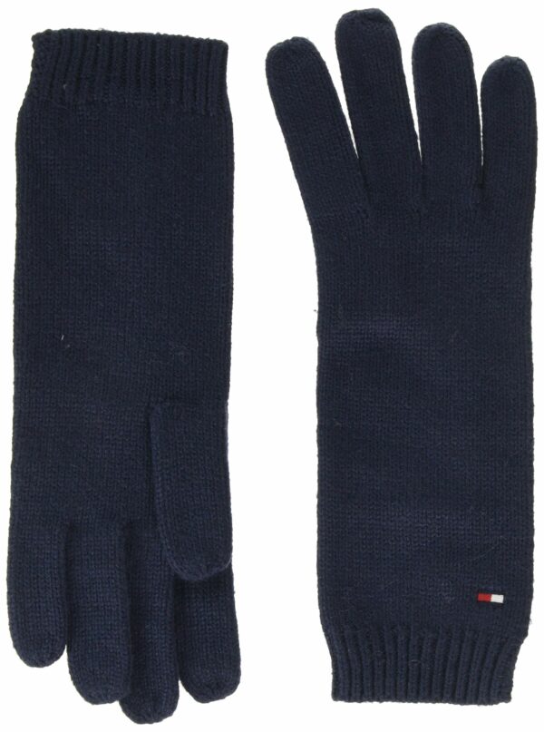 Tommy Hilfiger Damen Handschuhe dunkelblau Diverse Materialien