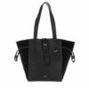 Furla Cityshopper schwarz Veloursleder mit Leder