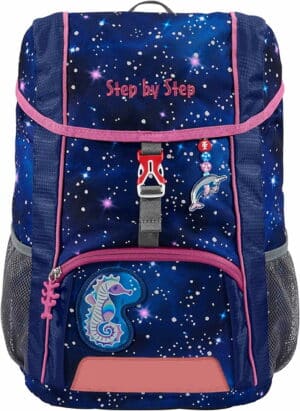 Step by Step Kindergartenrucksack Set Kid Schleich Kids Reflect Blau