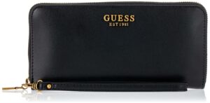 GUESS Geldbörse Atene Large Zip Around Schwarz