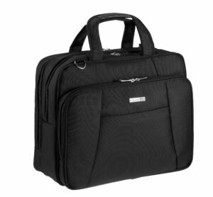 d & n Lederwaren Laptoptasche schwarz