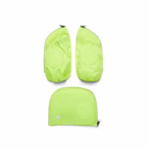 Ergobag LED Sicherheitsset Pink Fluoreszierende Zip-Seitentaschen 3tlg. - mit LE...