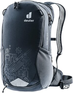 Deuter Fahrradrucksack Race Air 14+3 Schwarz