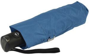 Doppler Taschenschirm blau Polyester