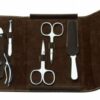 DIVERSE LIEFERANTEN ERBE-MANICURE HERRENNETUI BRAUN