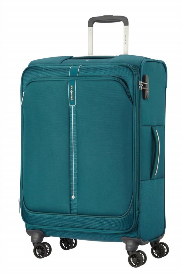 Samsonite 4R-WEICHGEPÄCKTROLLEY petrol Nylon