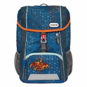 Step by Step Kindergartenrucksack Set Kid Schleich Lava Dragon Blau