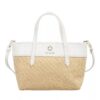 Ted Baker Korbtasche weiß