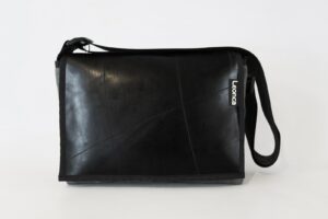 LEONCA Tasche aus Traktorschlauch & Zeltleinen XS