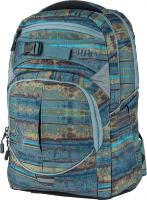 Nitro Snowboards Schulrucksack Superhero Frequency Blau