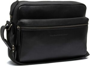 The Chesterfield Brand Messengerbag schwarz Rindnappaleder