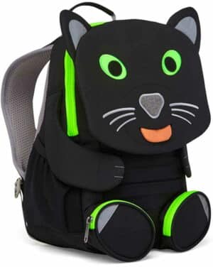 Affenzahn Kinderrucksack Großer Freund Panther Schwarz