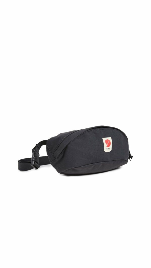 Fjällräven Bauchtasche Ulvö Medium Schwarz