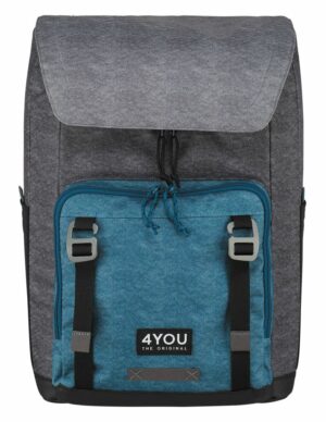 4YOU Schulrucksack Streets Blau