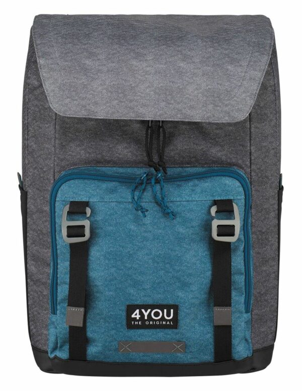 4YOU Schulrucksack Streets Blau