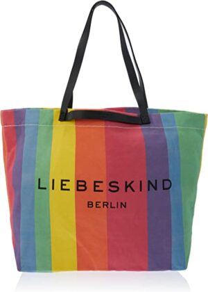 Liebeskind Berlin Cityshopper bunt Stoff mit Leder