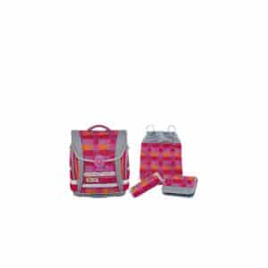 McNeill Schulrucksack ErgoLight Compact Flex Set 4tlg. Cutie Kombi