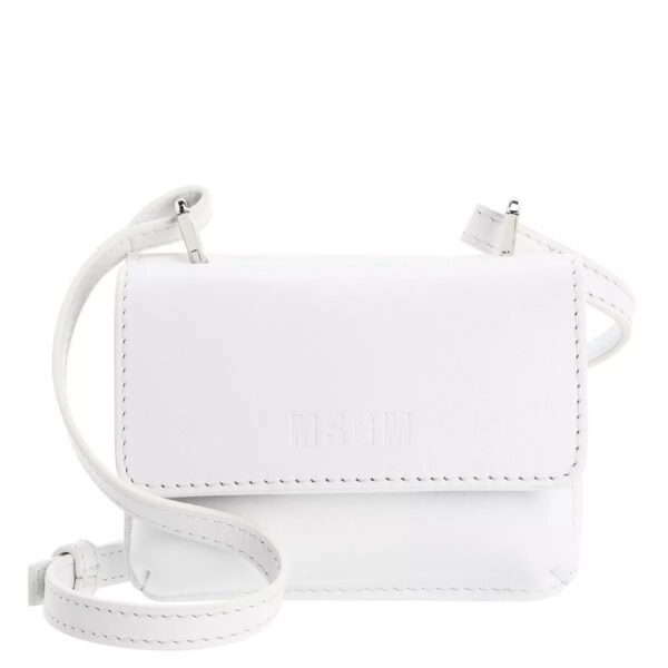 MSGM Mikrotasche weiß