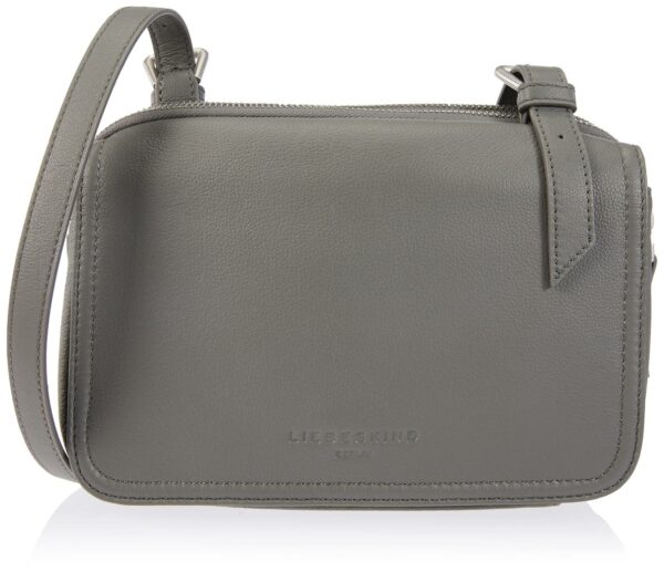 Liebeskind Berlin Crossbag grau Soft-Rindleder